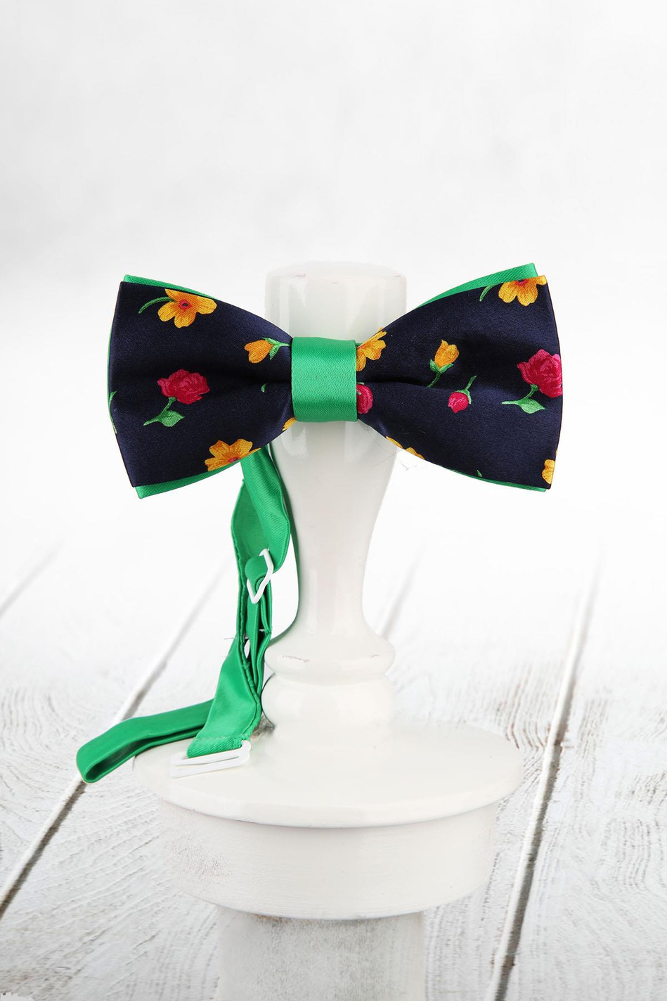 Lacivert İpek Papyon SB139