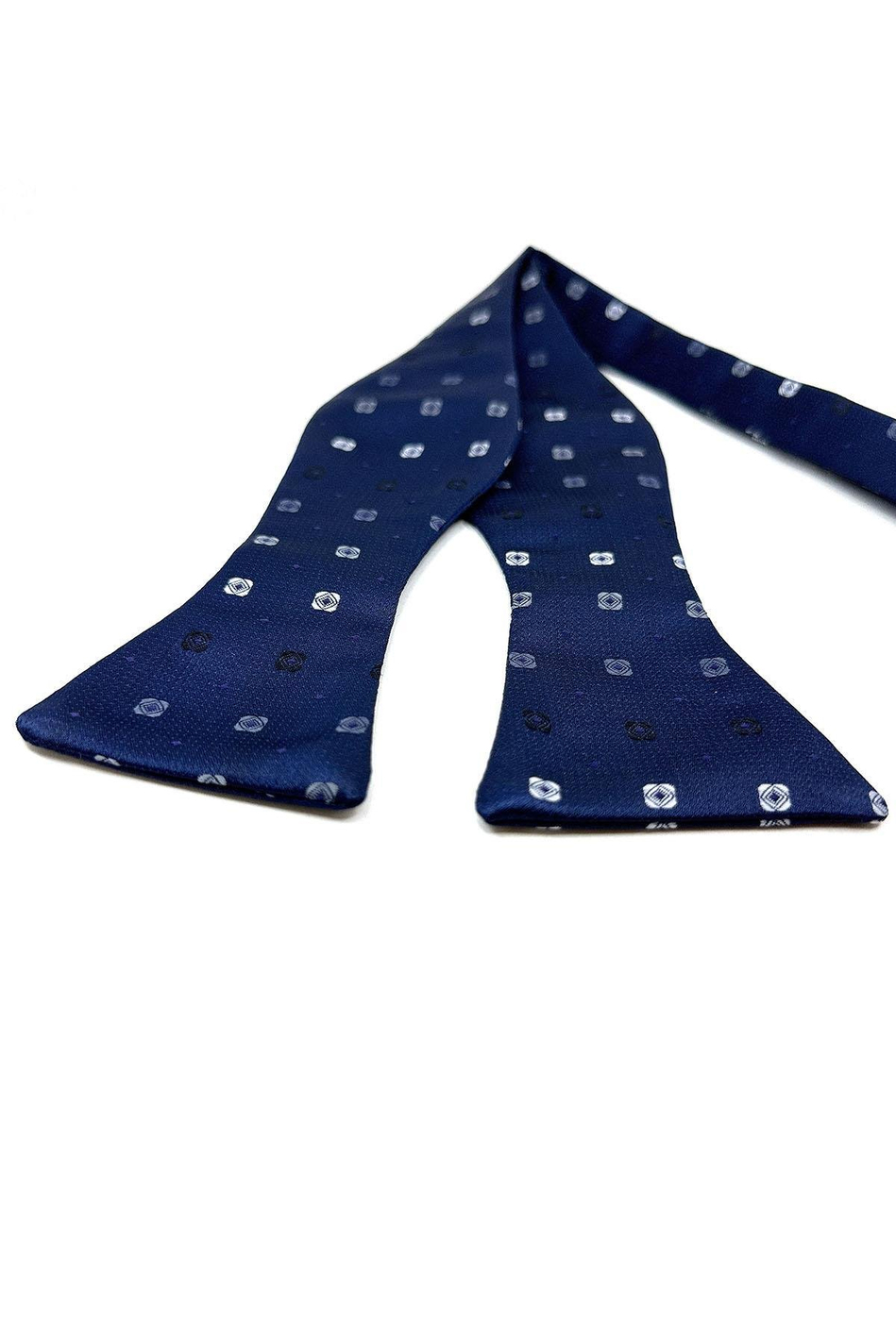 Lacivert Küçük Desen Açık Papyon AP133