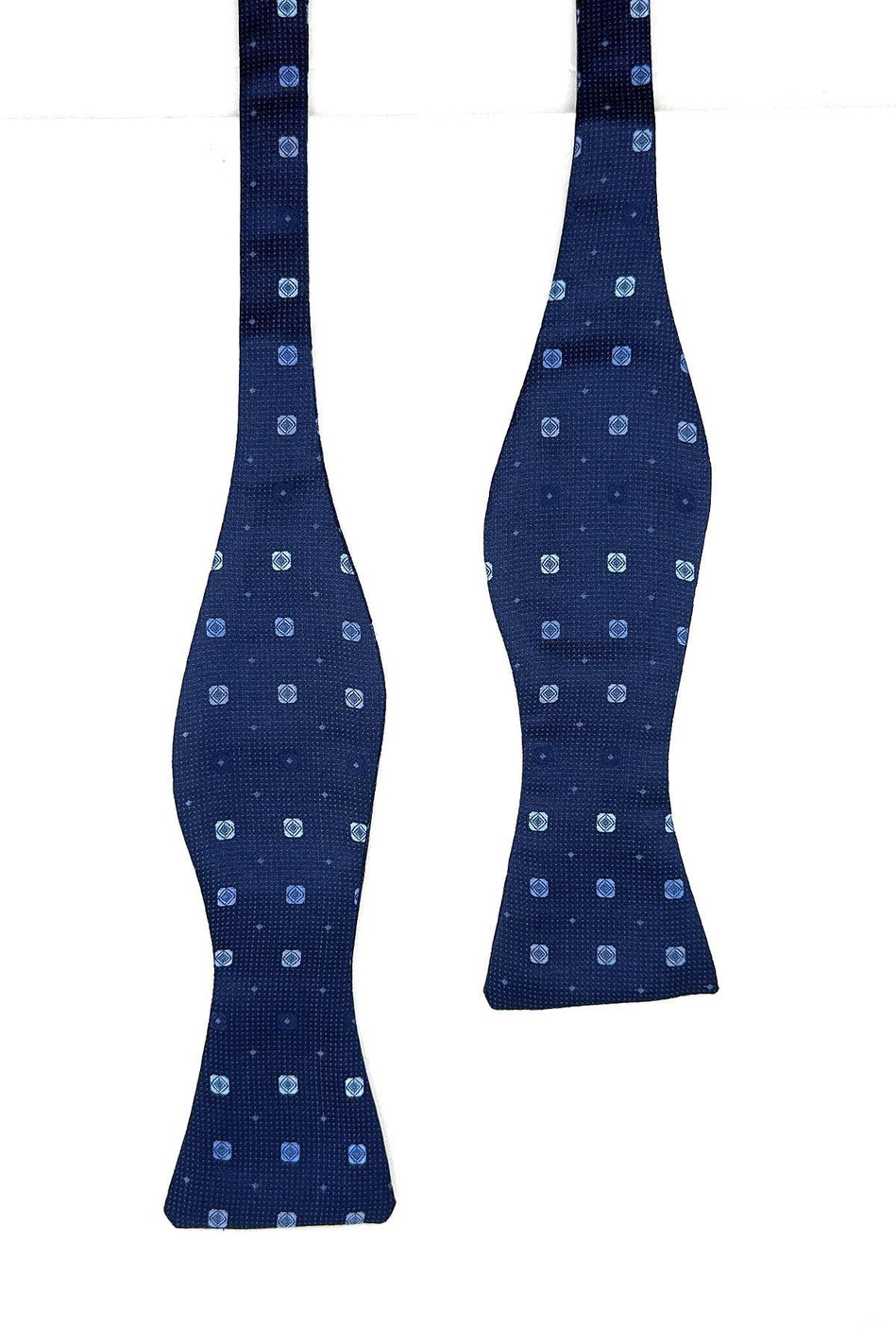 Lacivert Küçük Desen Açık Papyon AP135