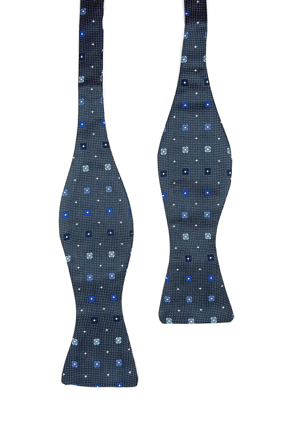 Lacivert Küçük Desen Açık Papyon AP137