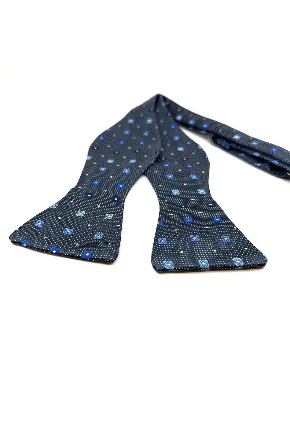 Lacivert Küçük Desen Açık Papyon AP137