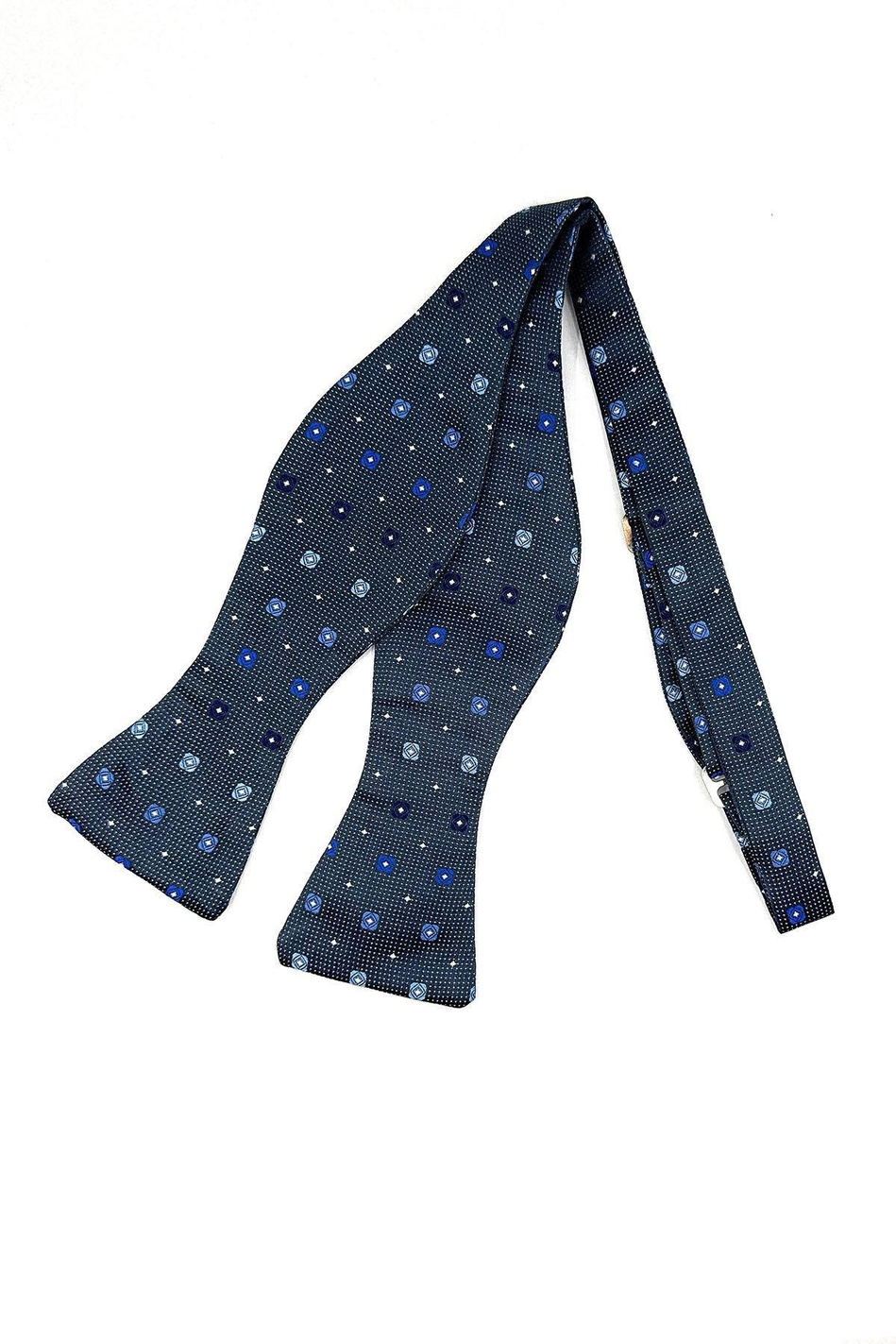 Lacivert Küçük Desen Açık Papyon AP137