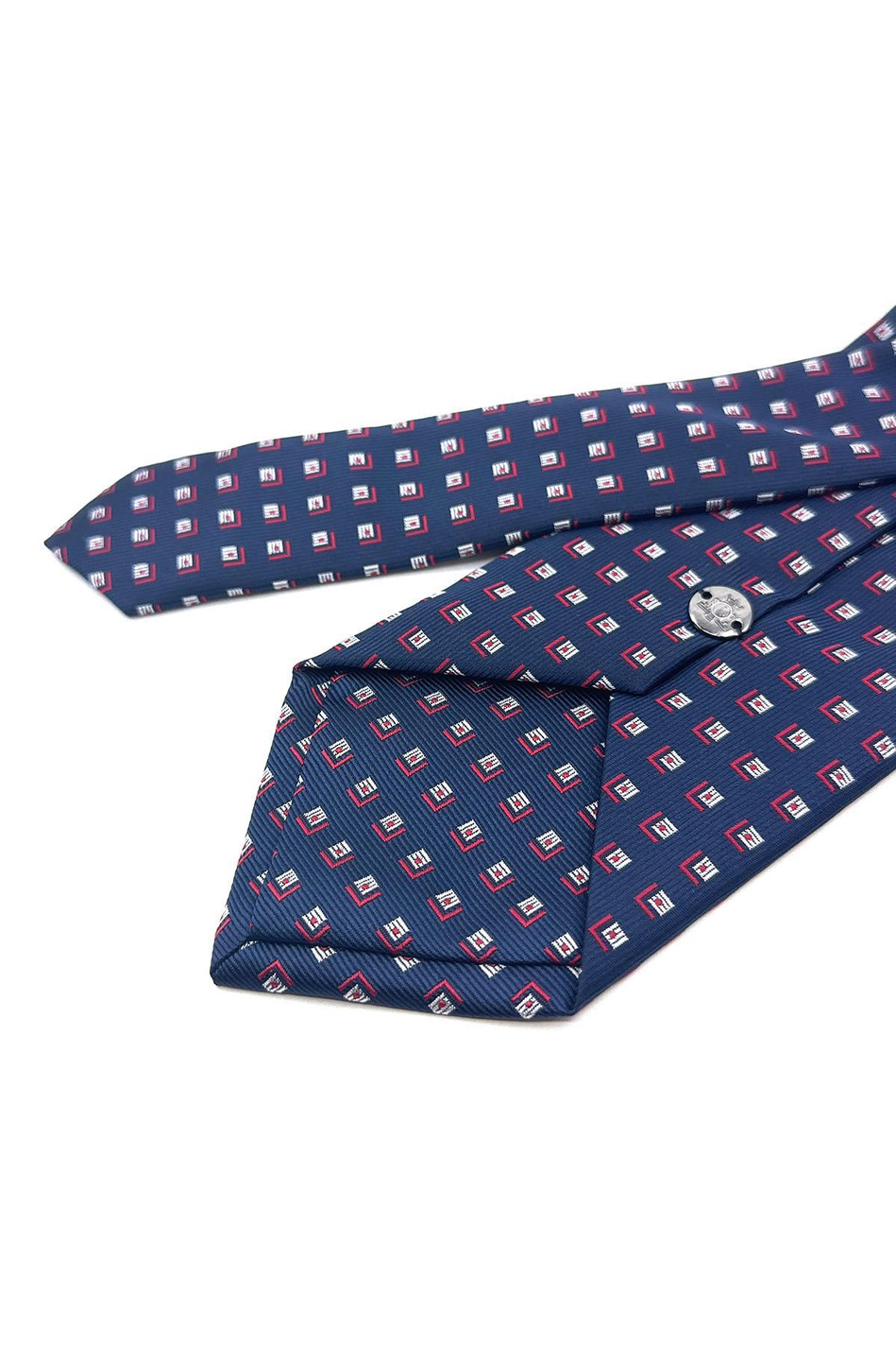 Lacivert Küçük Desen Mendilli Klasik Kravat KK11847