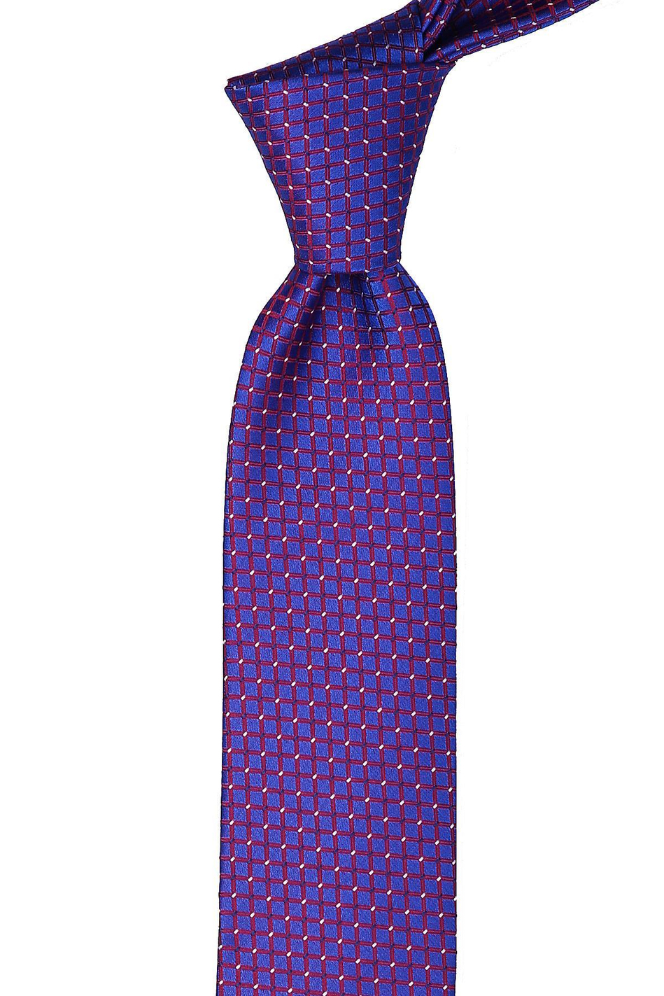 Lacivert Küçük Desen Slim Kravat SK7327