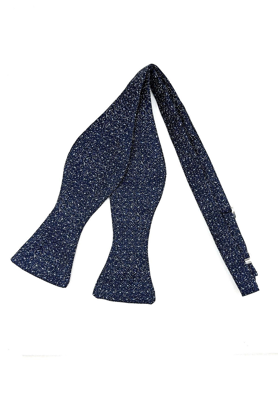 Lacivert Kum Desen Açık Papyon AP165