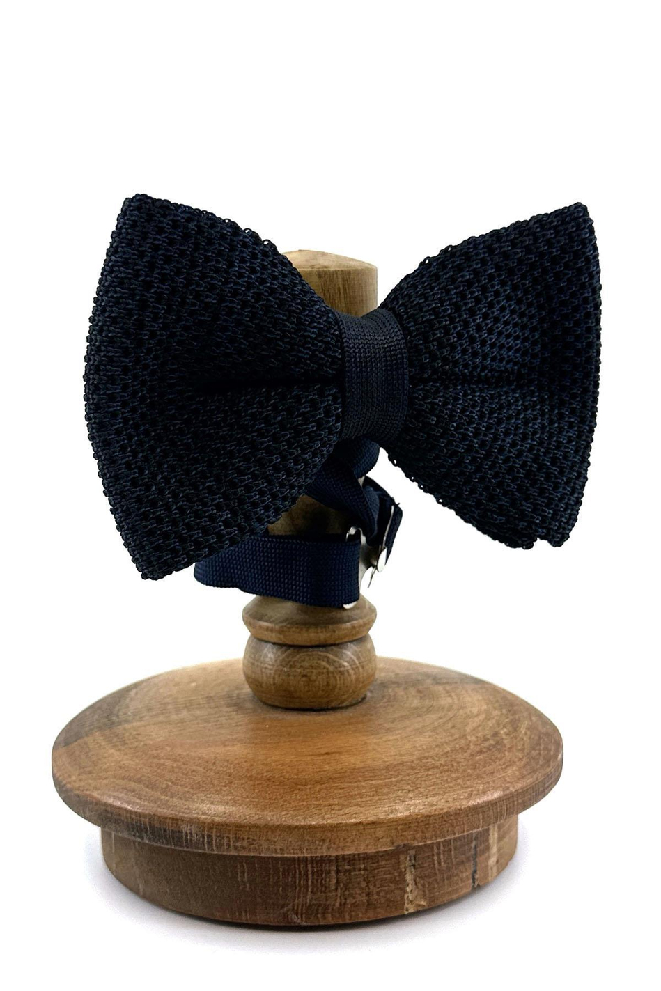 Lacivert - Mavi Örgü Papyon ÖR147