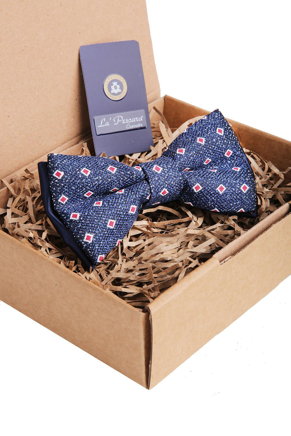 Lacivert Motif Desen Papyon P1014