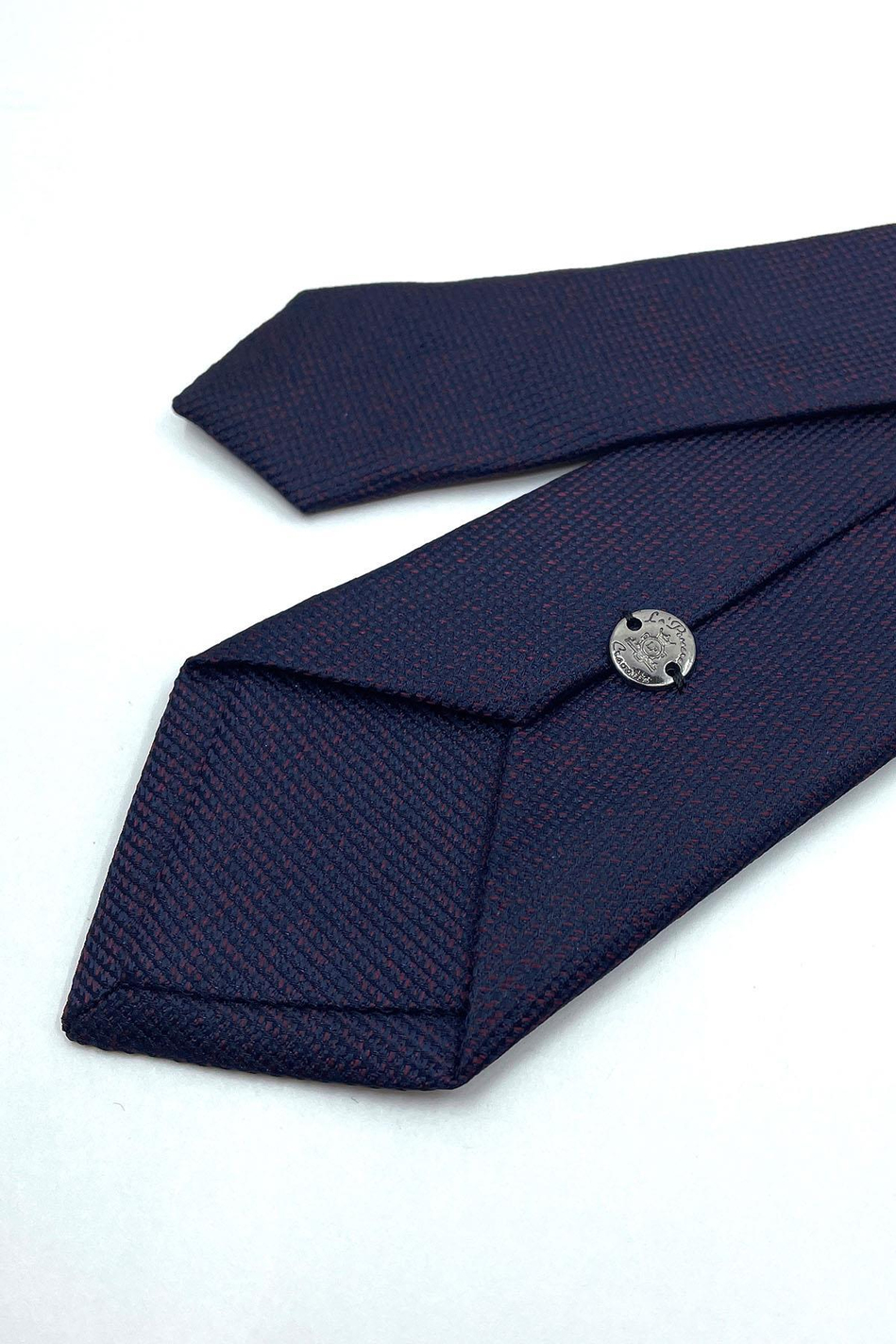 Lacivert Nokta Desen İnce Kravat SK7619