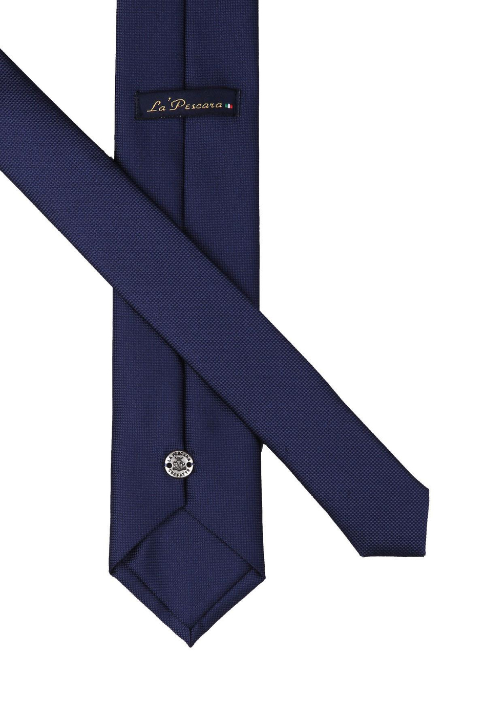 Lacivert Nokta Desen Slim Kravat SK7591