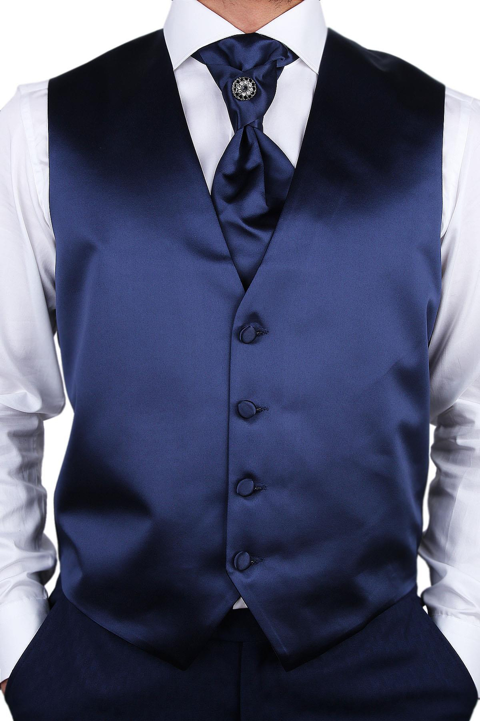 Lacivert Renk Damat Yeleği YLK08