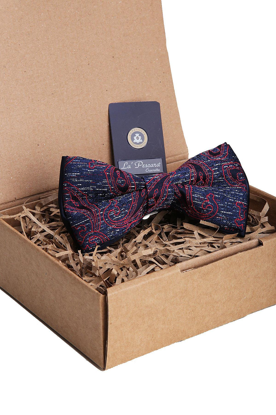 Lacivert Şal Desen Papyon P1392