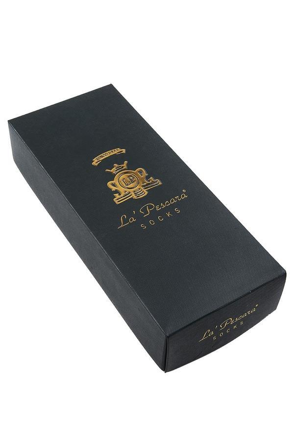 La'Pescara Ultra Lüks 12'li Kırmızı Merserize Erkek Klasik Çorap Set  