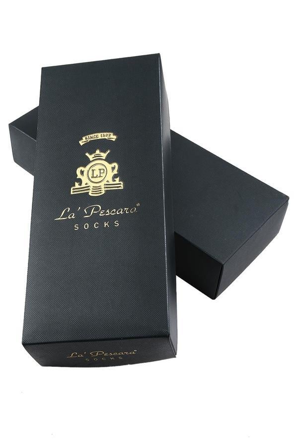 La'Pescara Ultra Lüks 6'lı Füme Merserize Erkek Klasik Çorap Set CRP19