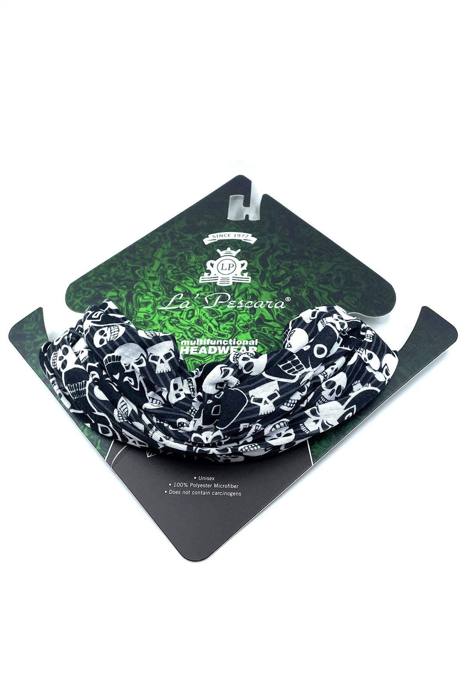 Laughing Skull Siyah Beyaz Bandana BND03