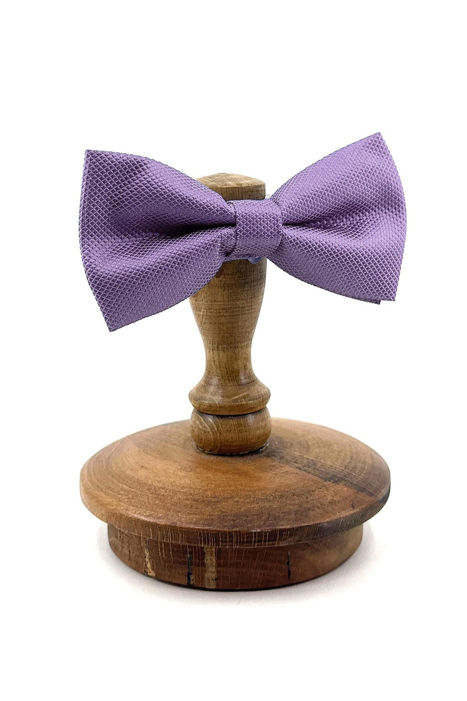 Lila Renk Kendinden Desen Papyon P1719