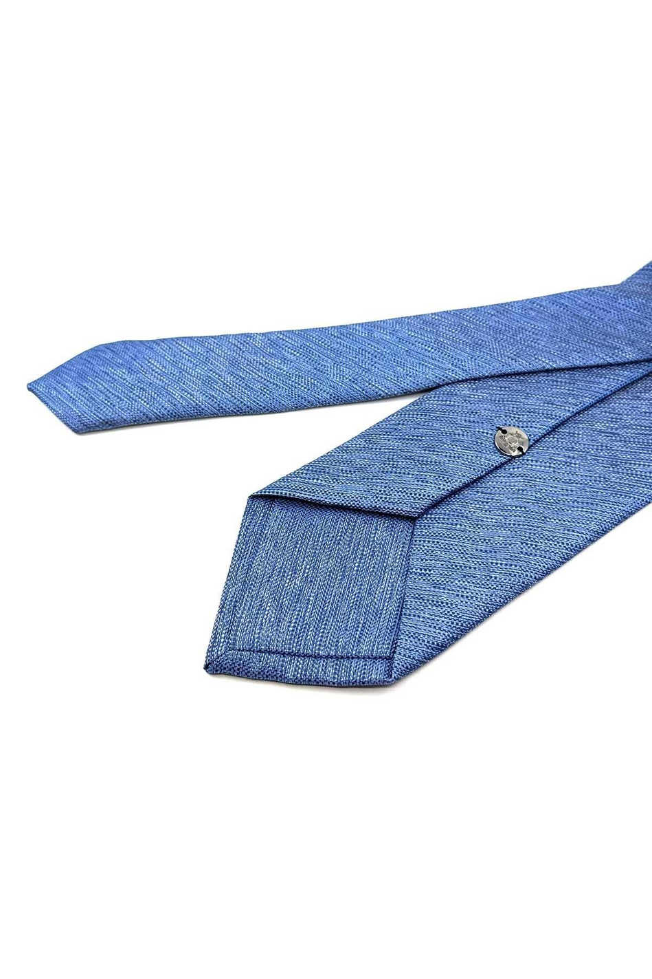 Mavi Kum Desen Mendilli Klasik Kravat KK12346
