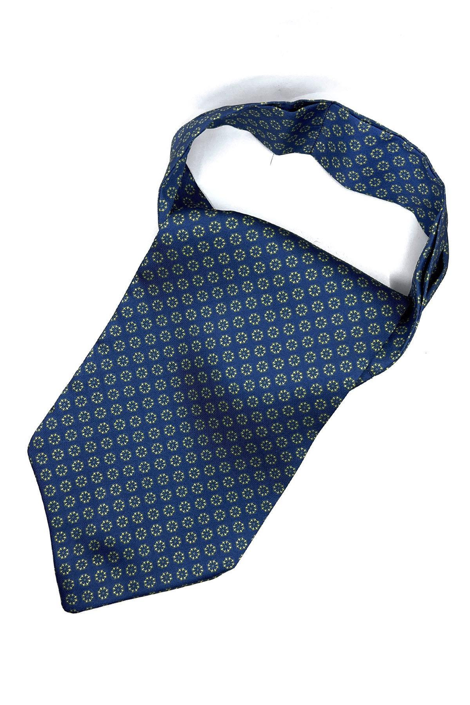 Mavi Motif Desen Erkek Fular K456