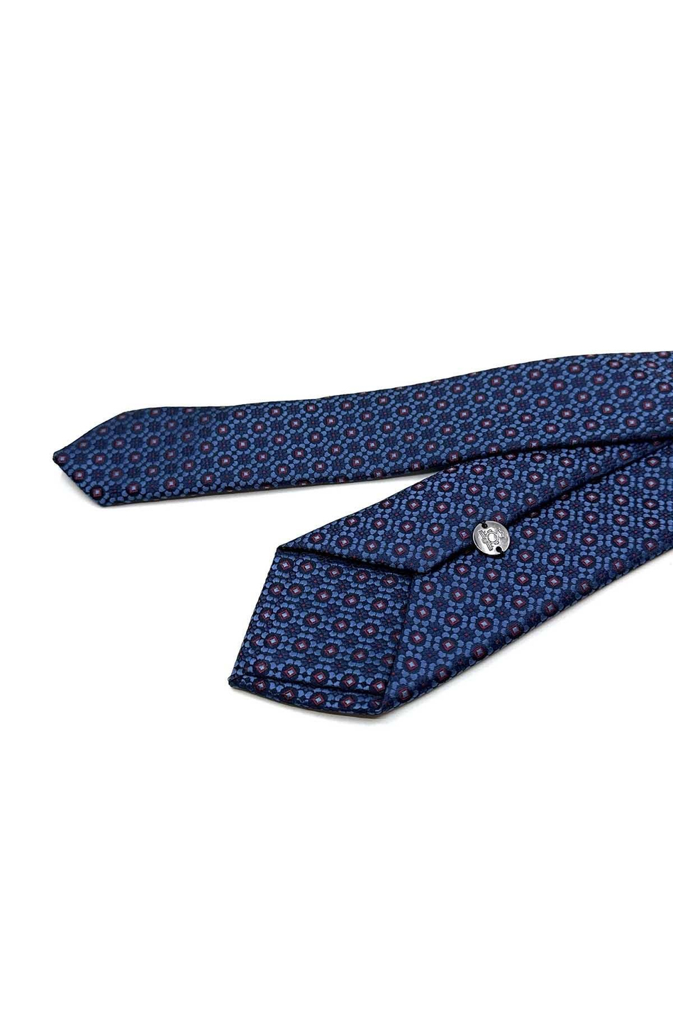 Mavi Motif Desen Slim Kravat SK7989