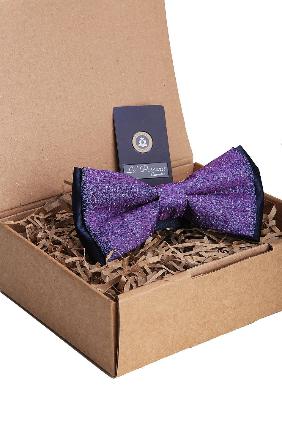 Mavi - Mürdüm Kum Desen Papyon P1285