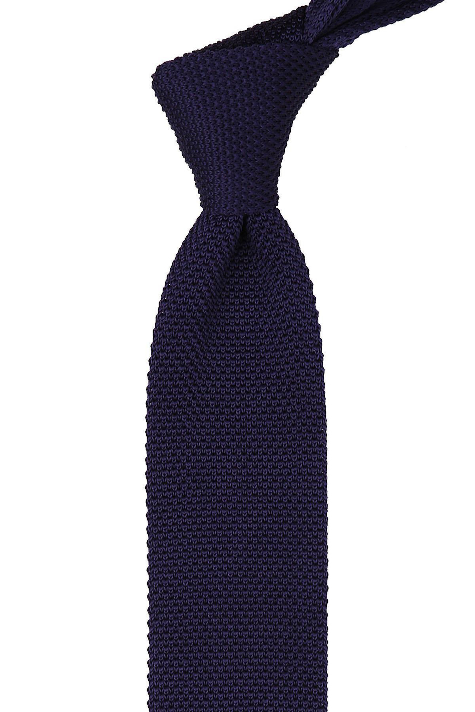 Mor Düz Örgü Kravat 8093