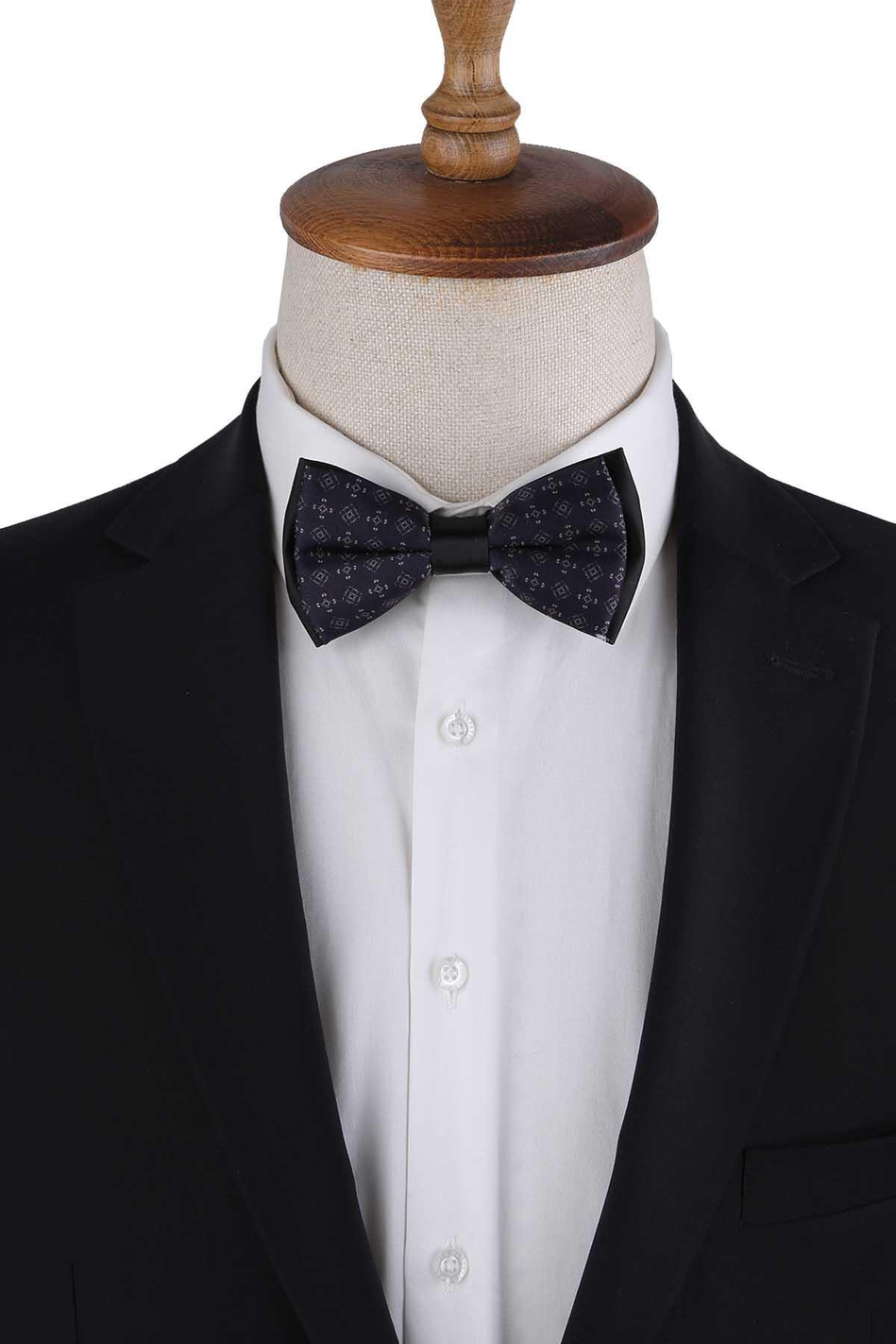 Mürdüm Küçük Desen Papyon P1983