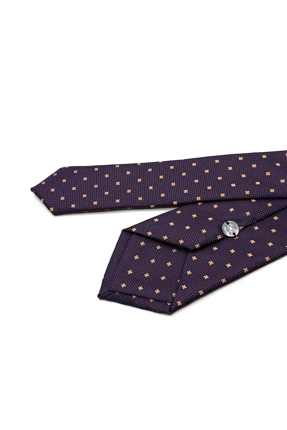 Mürdüm Küçük Desen Slim Kravat SK7966