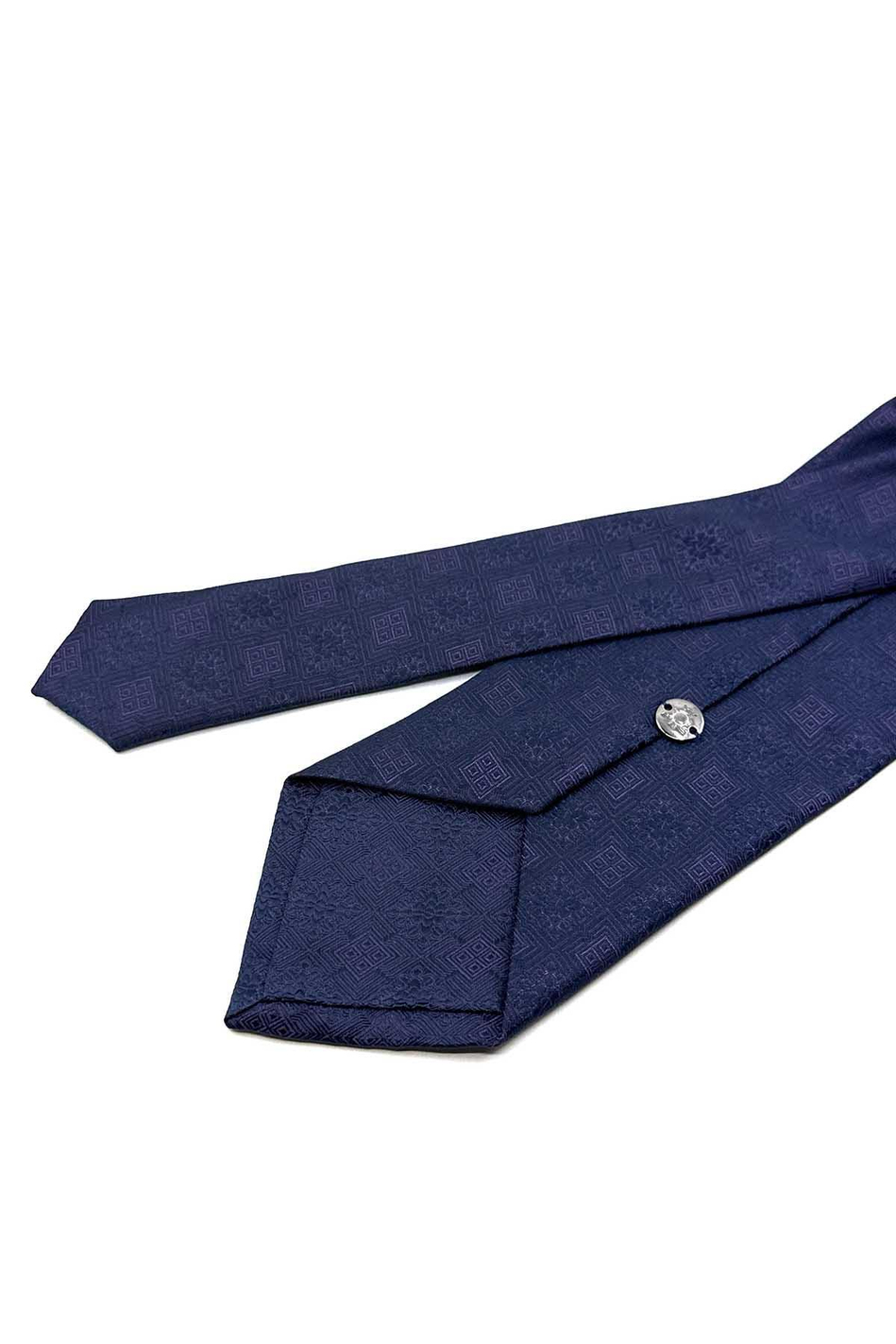 Mürdüm Motif Desen Mendilli Klasik Kravat KK12551