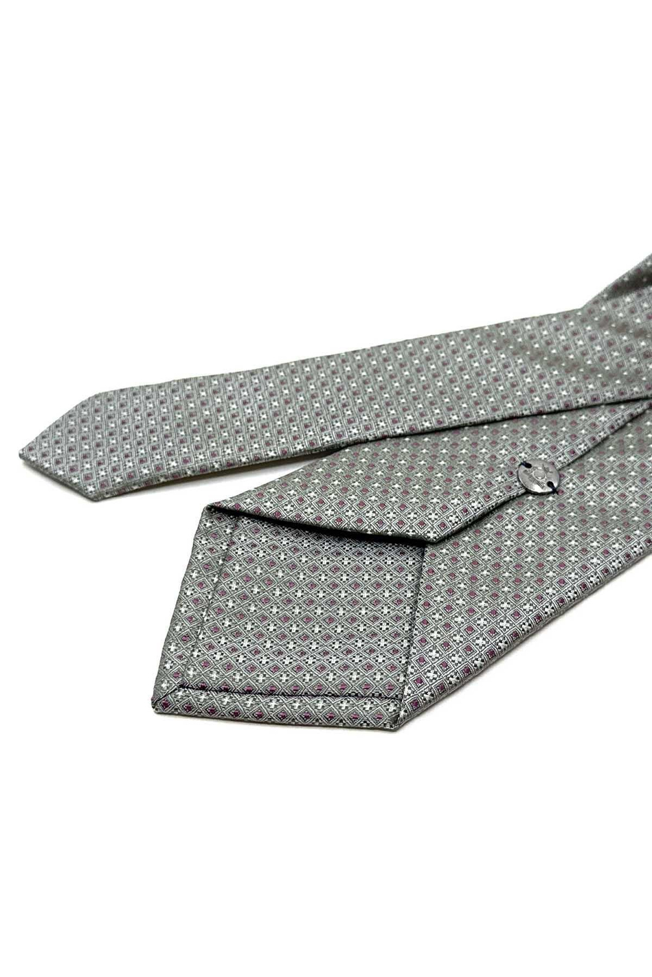 Nefti Nokta Desen Mendilli Klasik Kravat KK12900