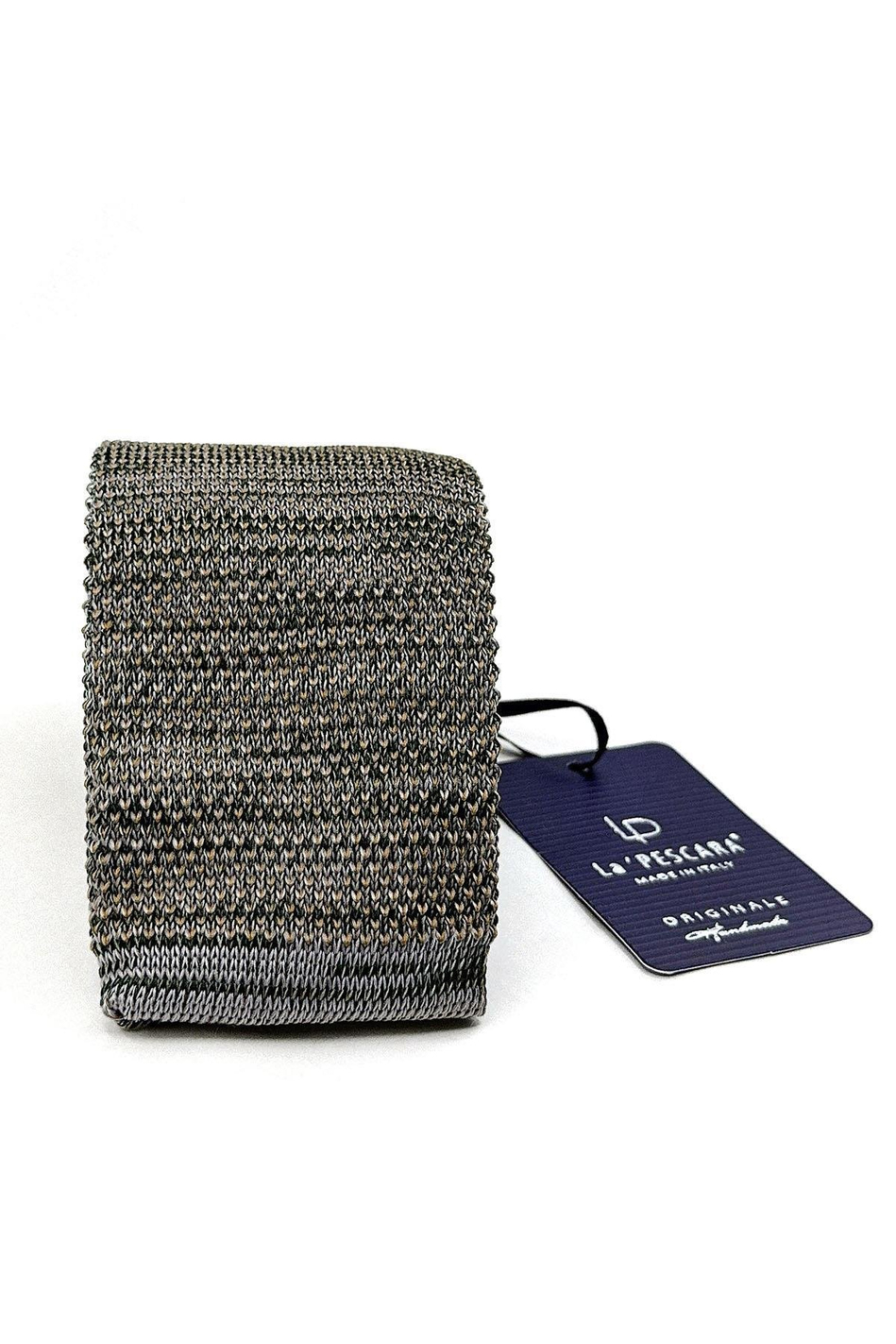 Nefti Yeşil Kırçıllı Örgü Kravat ÖR8369