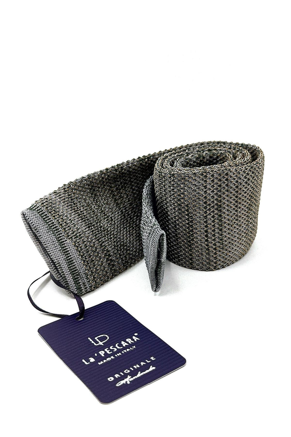 Nefti Yeşil Kırçıllı Örgü Kravat ÖR8369