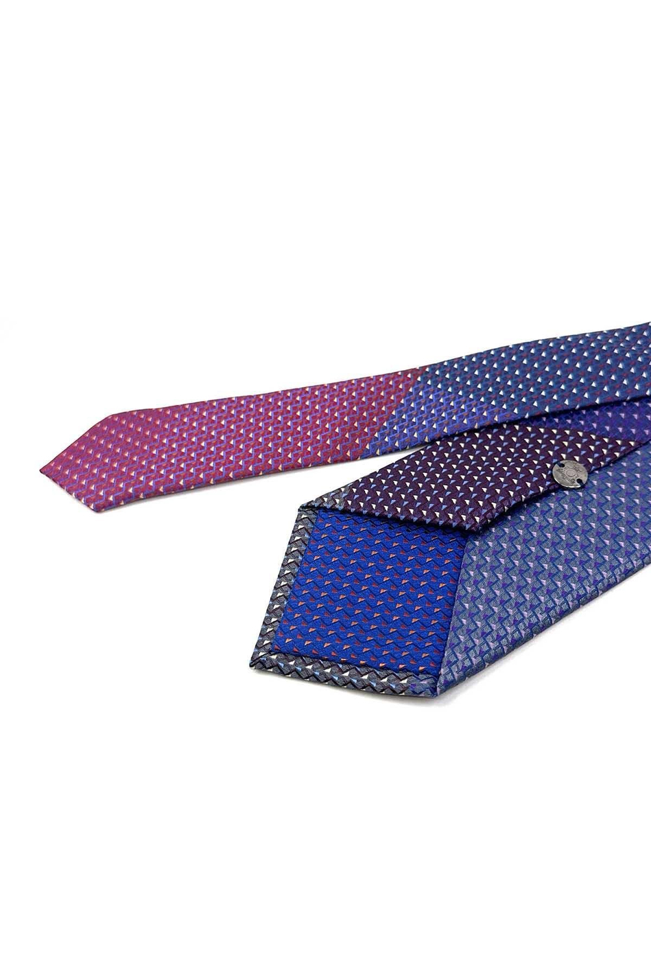 Nokta Desen Çok Renkli Patchwork Klasik Kravat KK12189