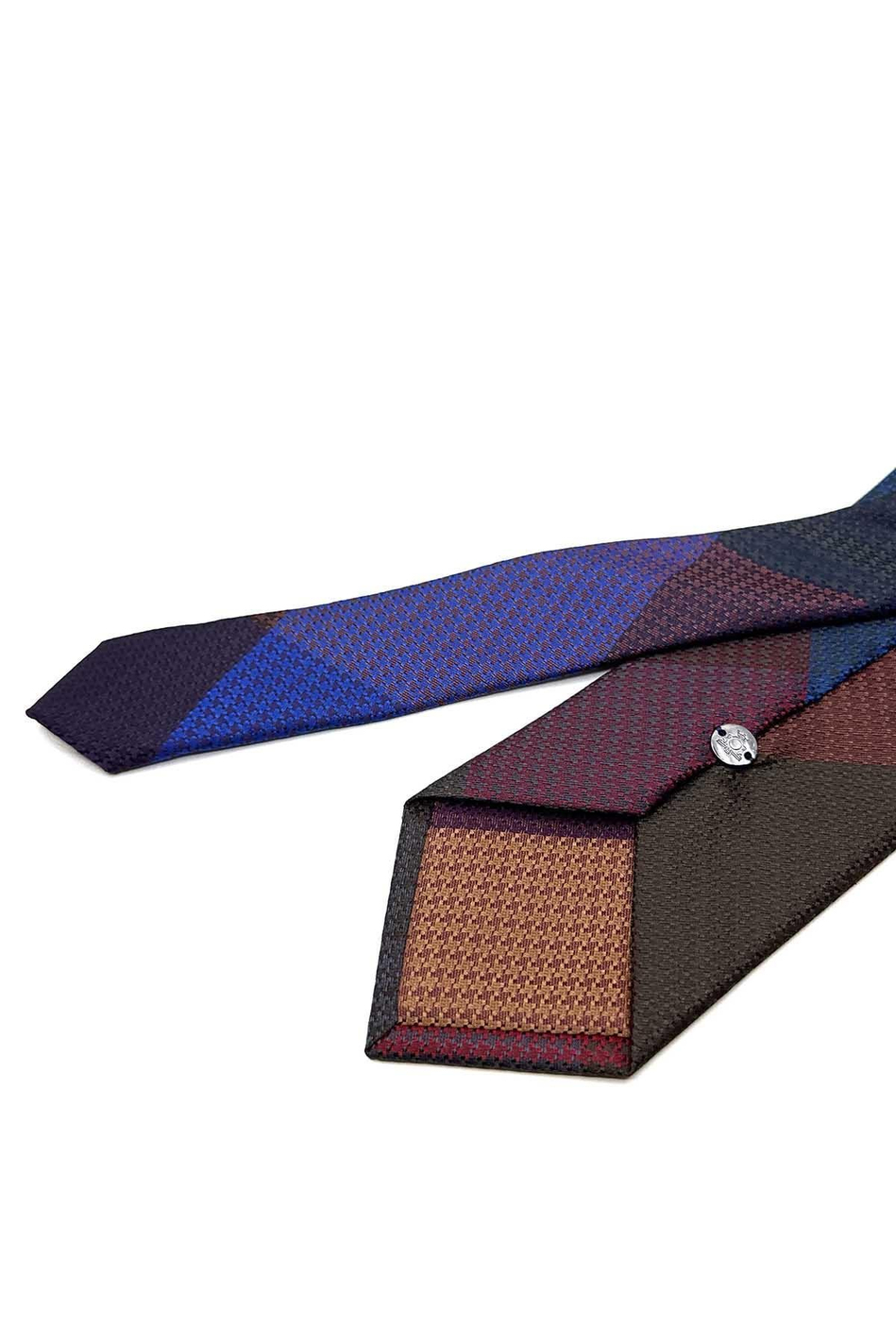 Nokta Desen Çok Renkli Patchwork Klasik Kravat KK12784