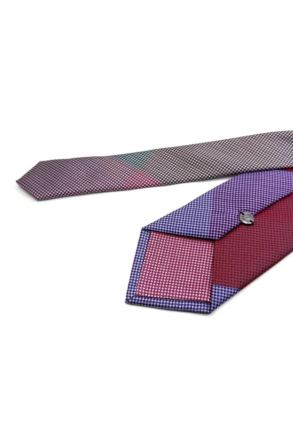 Nokta Desen Çok Renkli Patchwork Klasik Kravat KK13370