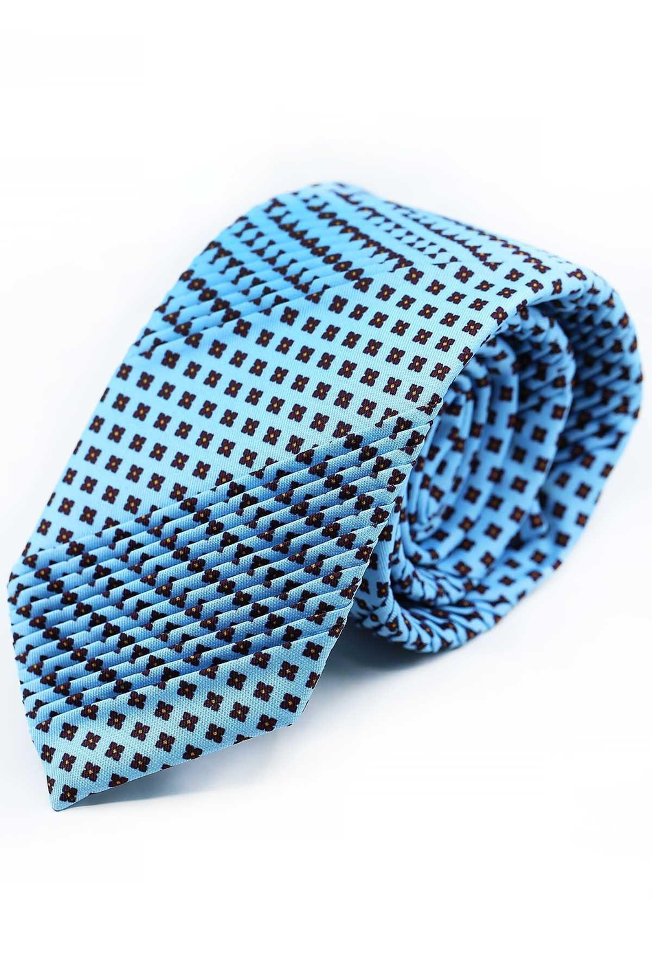 Pagliara Style Mavi Küçük Desen Piliseli Kravat CRK96