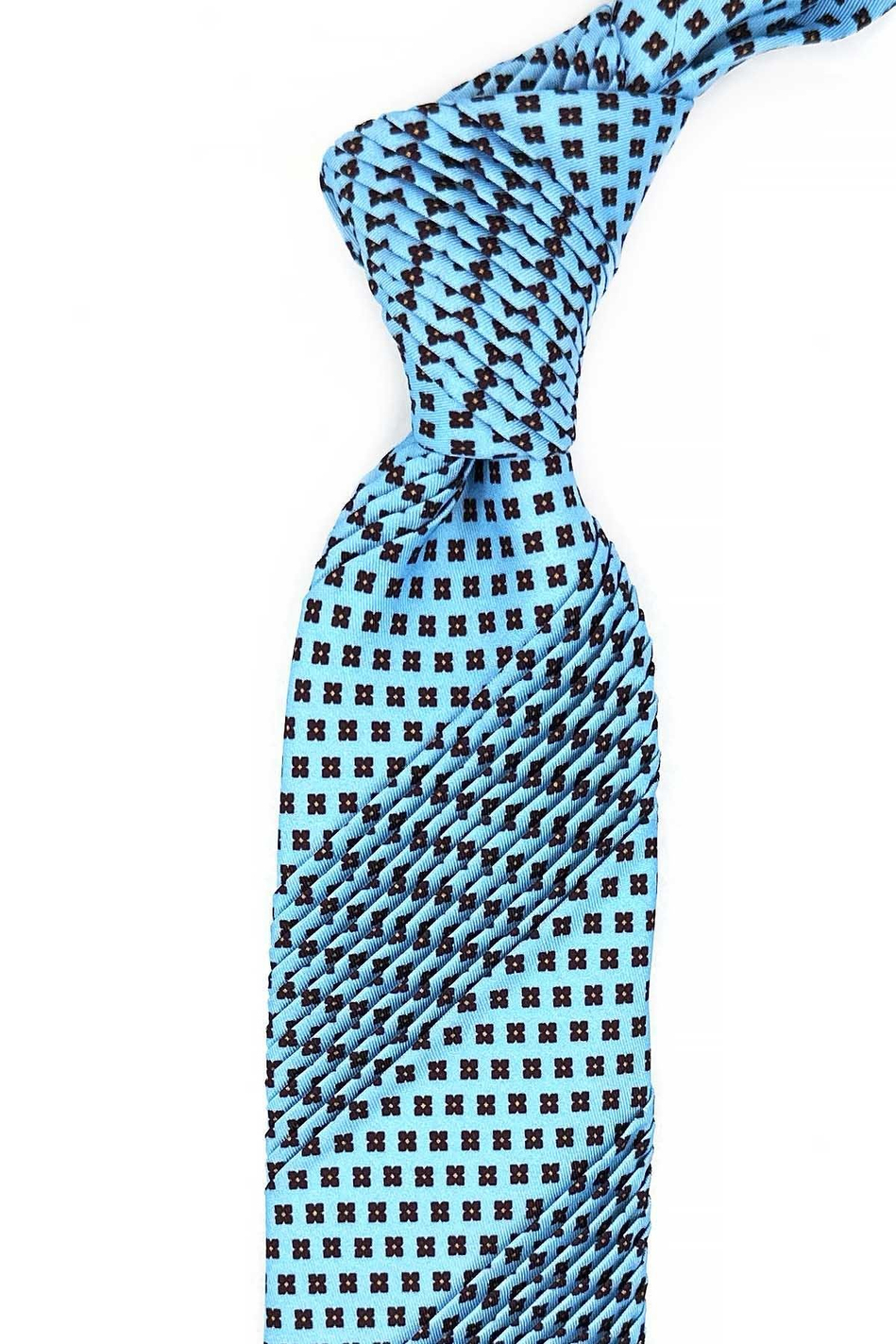 Pagliara Style Mavi Küçük Desen Piliseli Kravat CRK96