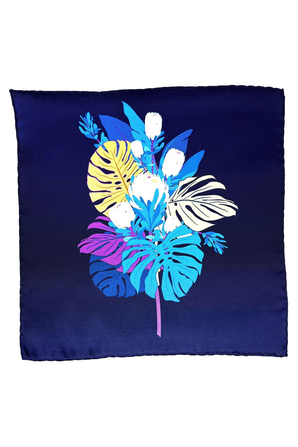 Parlement Çiçek Desen Erkek Cep Mendili SPS540-10