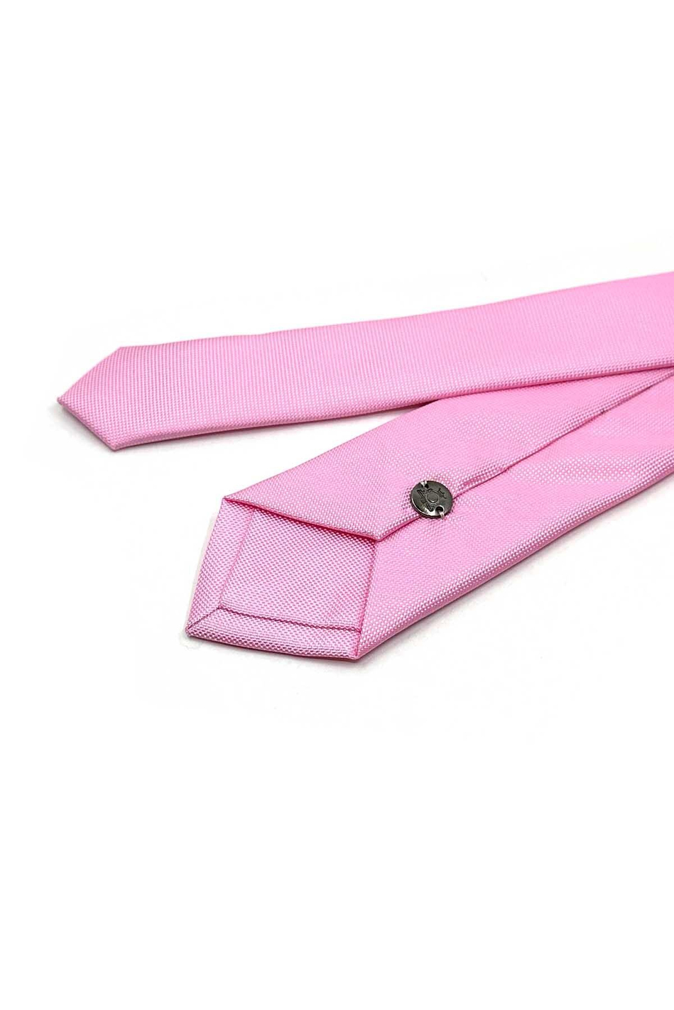 Pembe Düz Slim Kravat SK8056