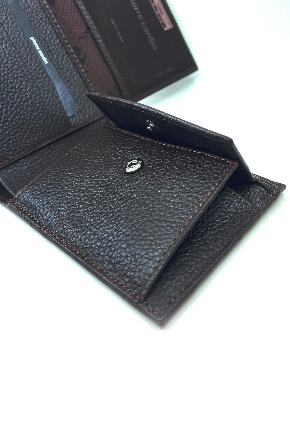 Pierre Cardin Kahverengi Flother Analin Erkek Cüzdan 12662KR