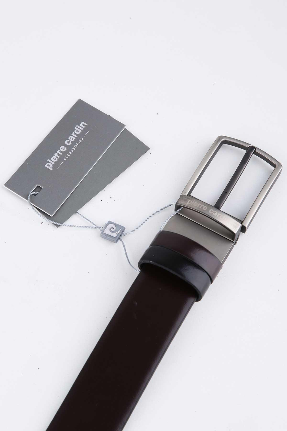 Pierre Cardin Klasik Deri Kahve - Siyah Kemer 2105KS