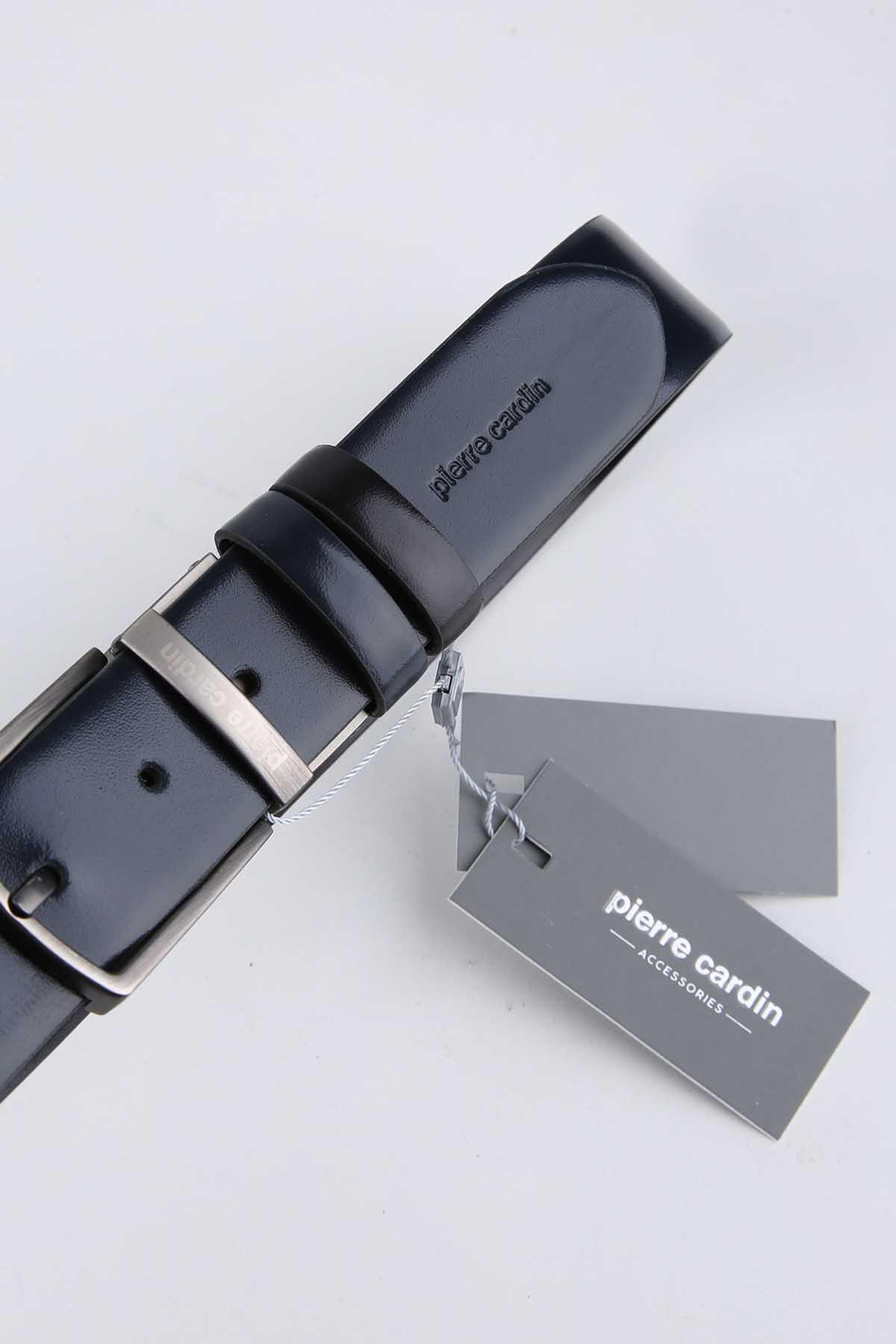 Pierre Cardin Klasik Deri Lacivert - Siyah Kemer 2105LS