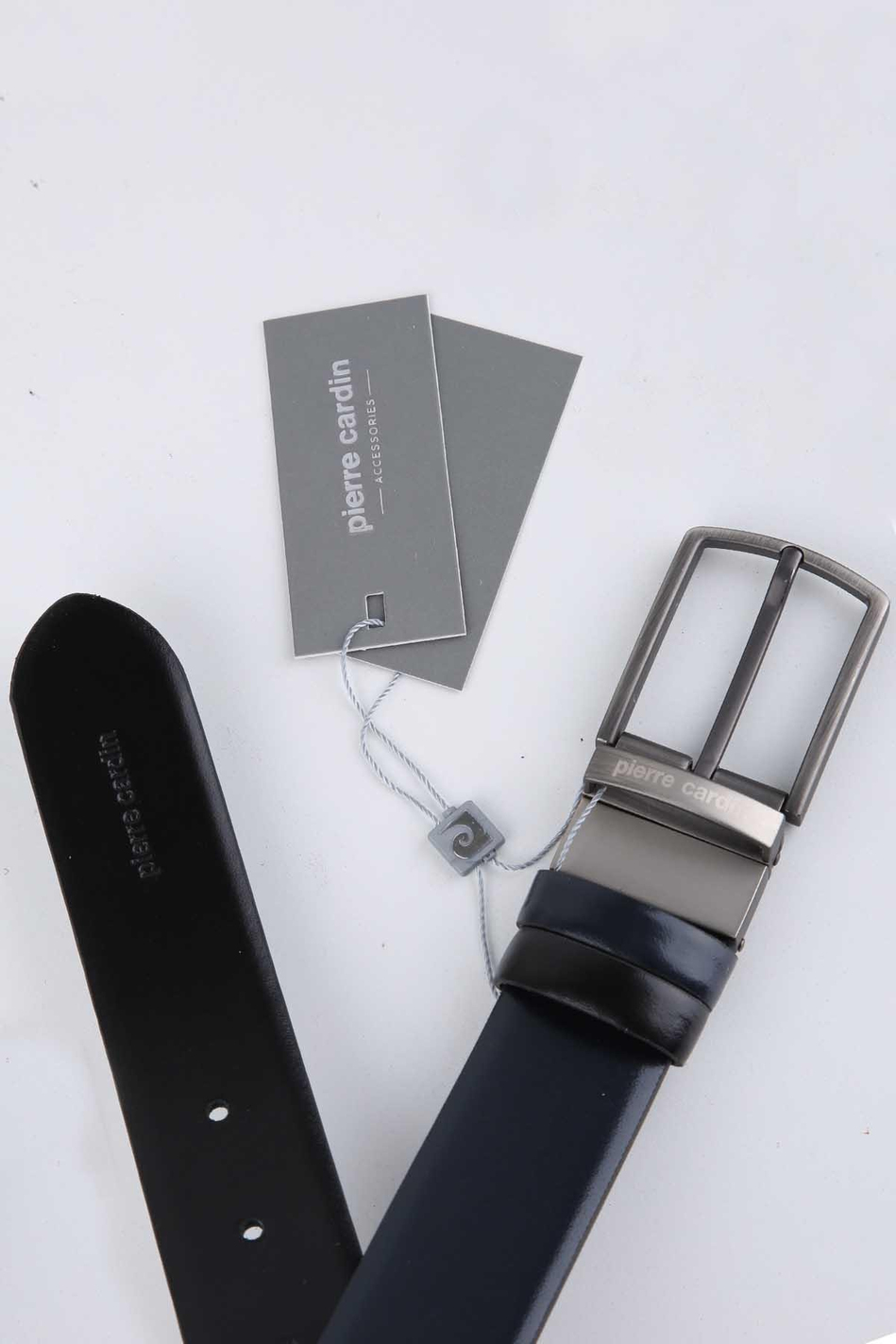 Pierre Cardin Klasik Deri Lacivert - Siyah Kemer 2105LS