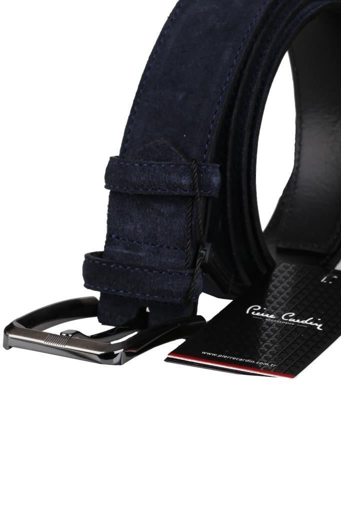 Pierre Cardin Lacivert Süet Erkek Kemer KE30