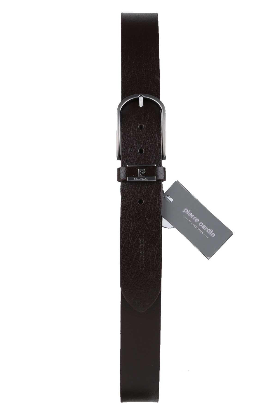 Pierre Cardin Spor Deri Kahverengi Kemer 3101K