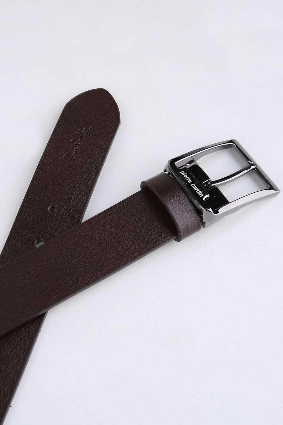 Pierre Cardin Spor Deri Kahverengi Kemer 3100K