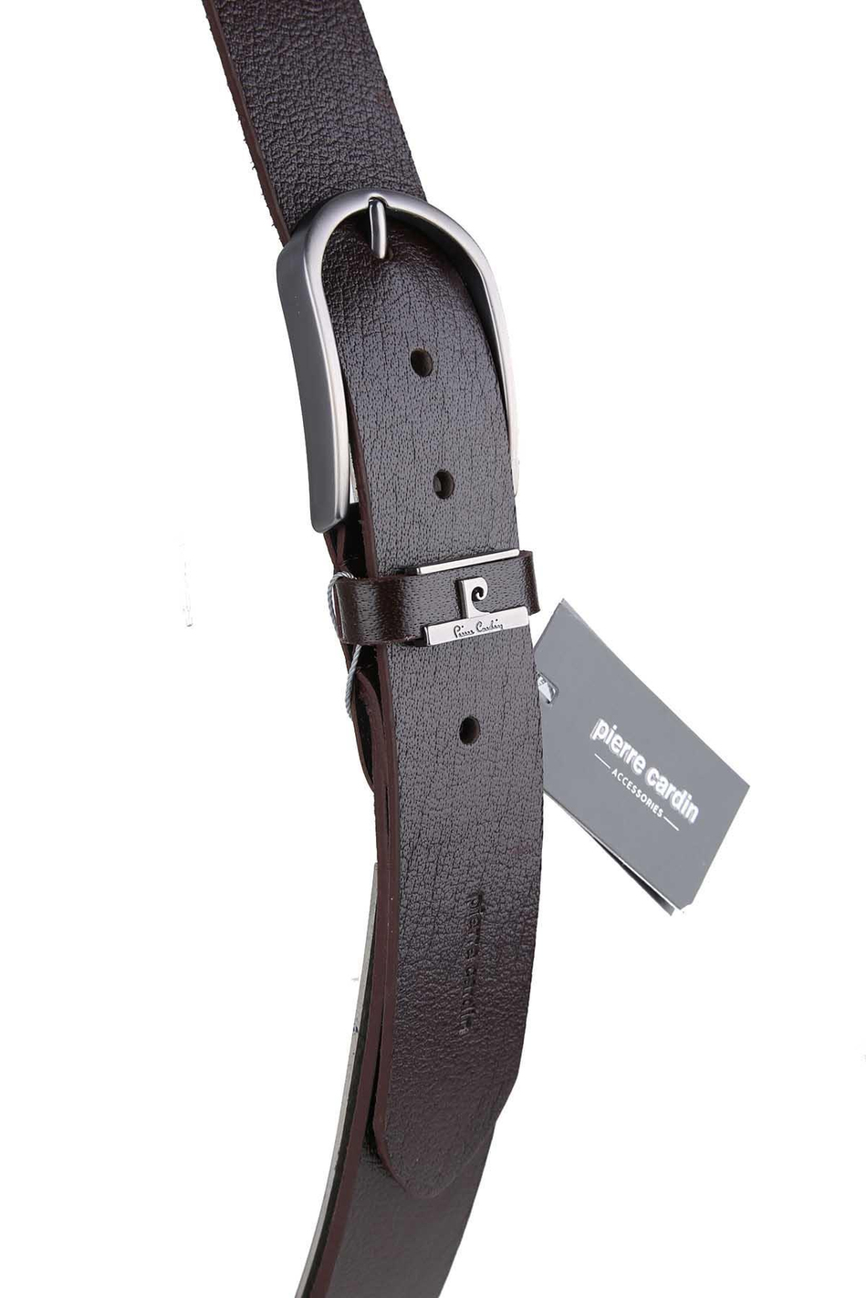 Pierre Cardin Spor Deri Kahverengi Kemer 3101K