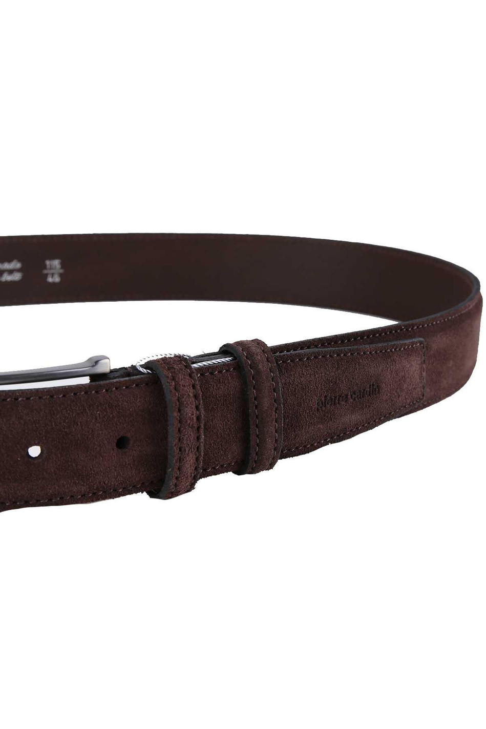 Pierre Cardin Süet Deri Kahve Kemer 2000K