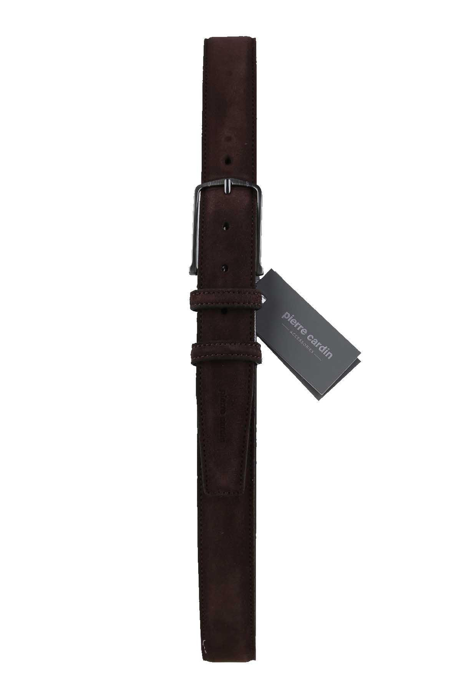 Pierre Cardin Süet Deri Kahve Kemer 2000K