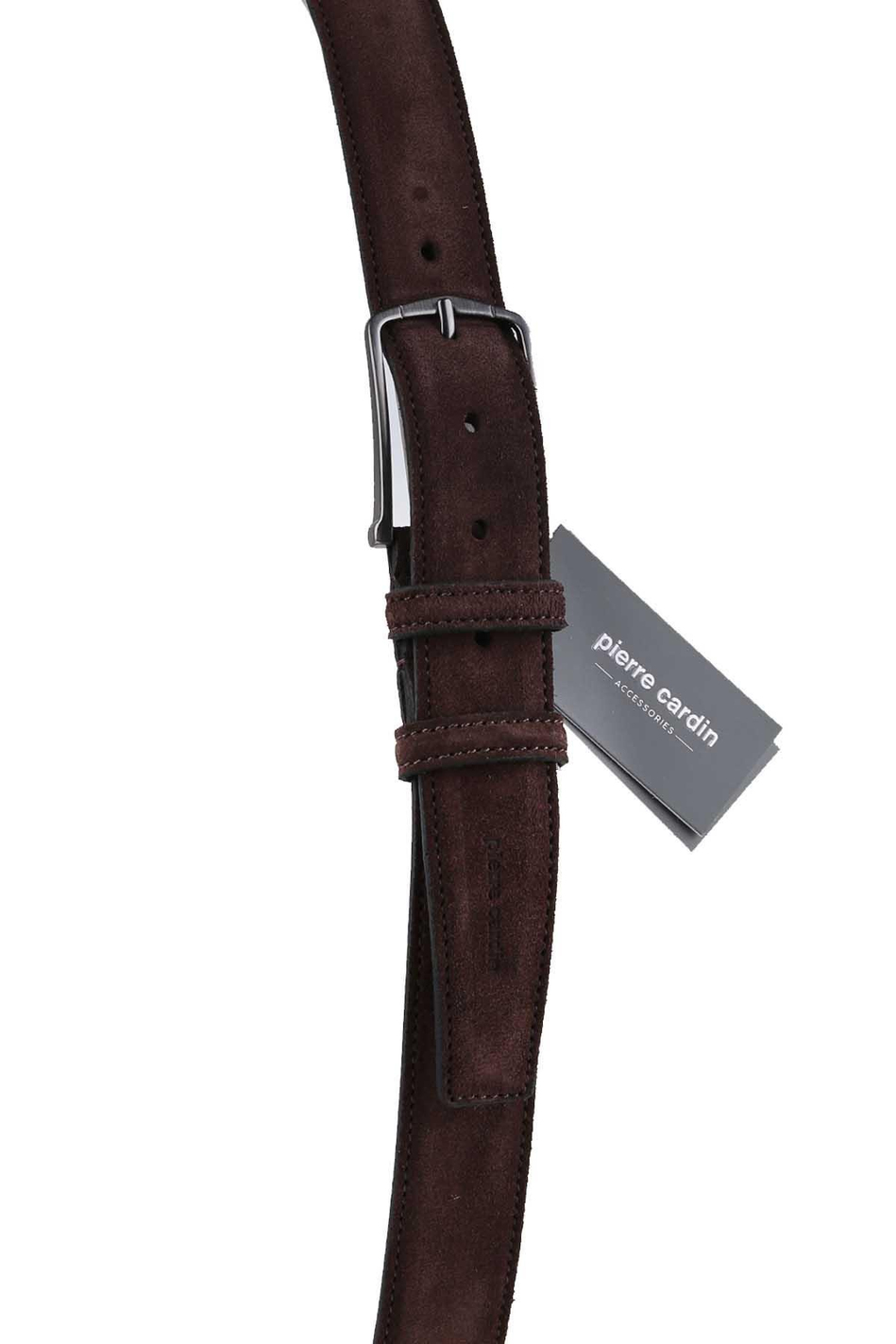 Pierre Cardin Süet Deri Kahve Kemer 2000K