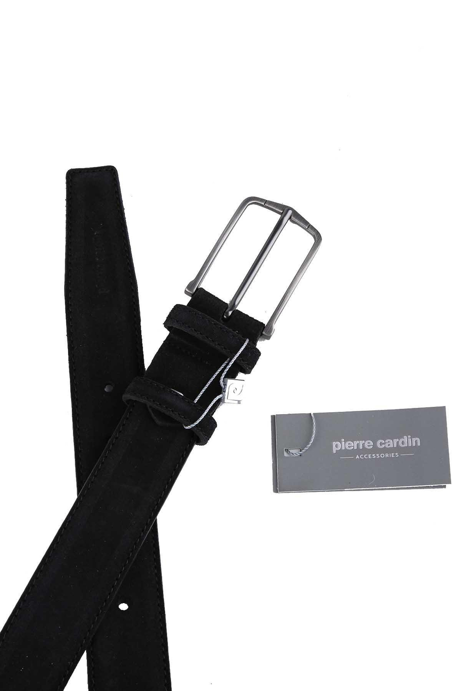 Pierre Cardin Süet Deri Siyah Kemer 2000S