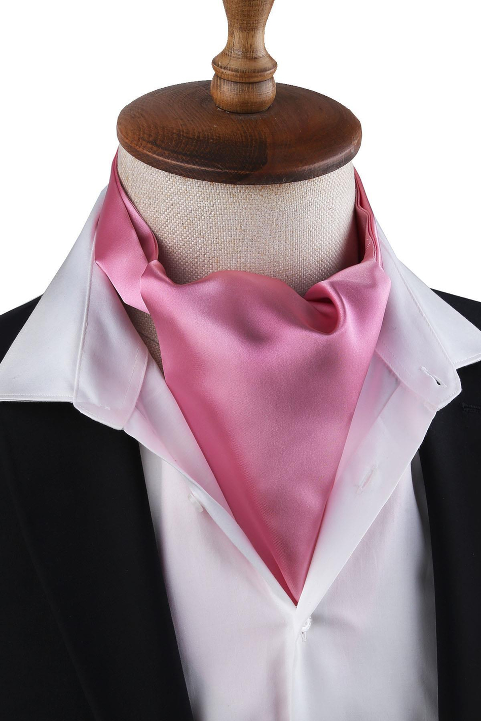 Pudra Düz Ascot Fular K577